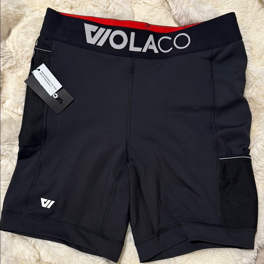 Women's Black Athletic Shorts